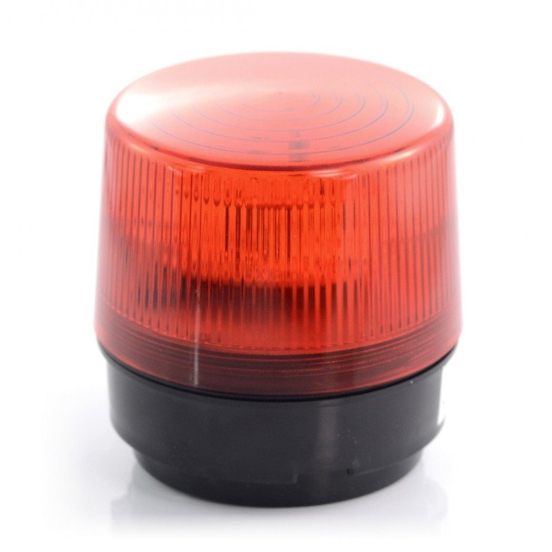 ROOD magneet zwaailicht - 12V - IP65 ROOD magneet zwaailicht - 12V - IP65